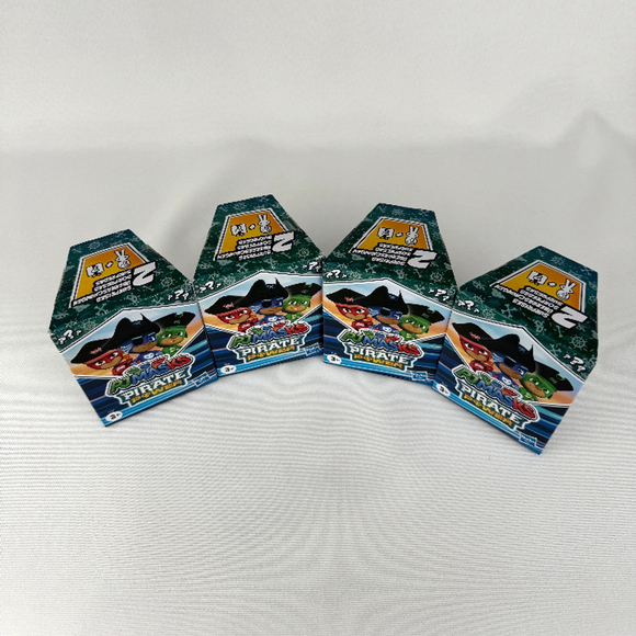 New Lot of 4 PJ Pirate Power Blind Box Toy Figures x 4 Boxes - Picture 2 of 7